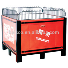 High quality exhibition stand,wire promotion table,promotion table